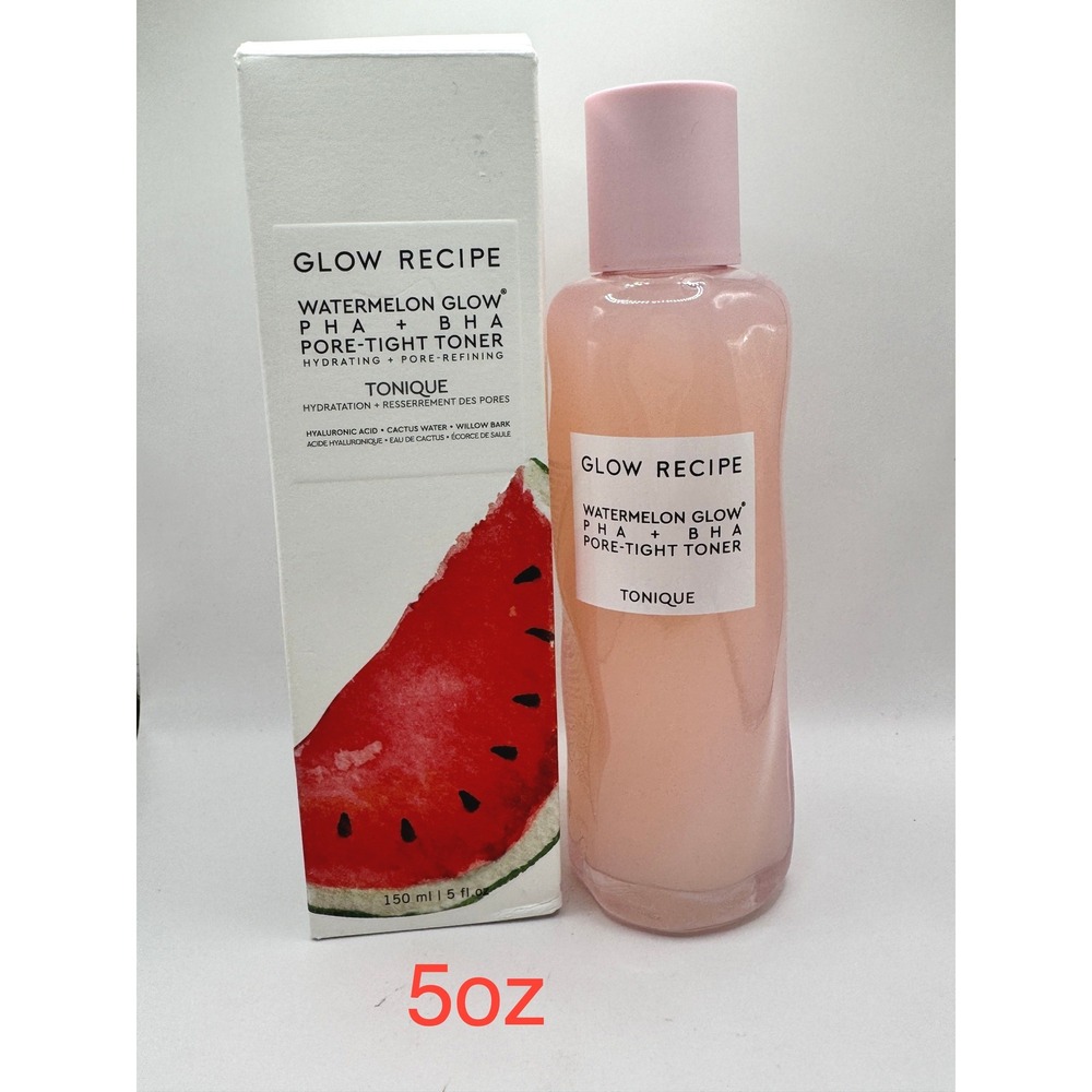 Glow Recipe Watermelon Glow PHA + BHA Pore-Tight Toner NEW
